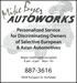 Mike Byer Auto Works Newspaper Ad